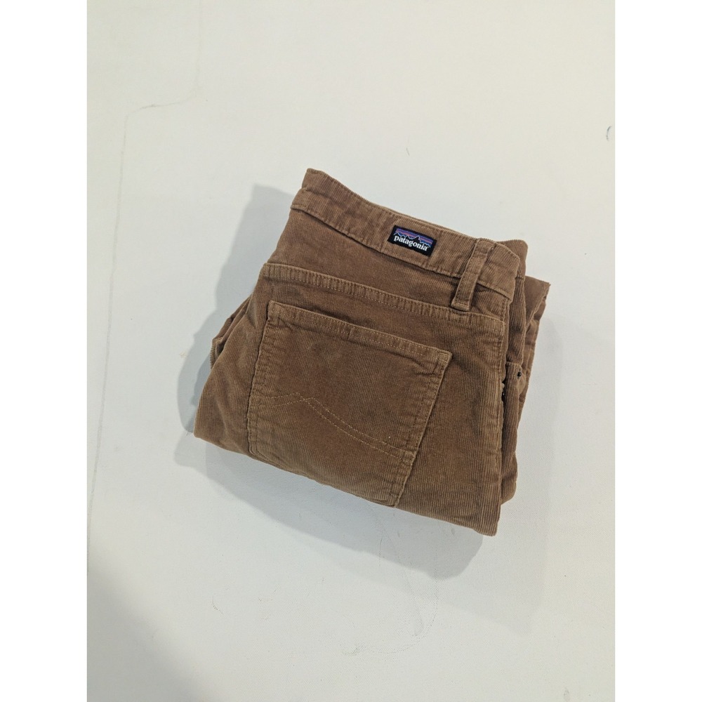 Patagonia Womens Everyday Cords Slim Fit Ankle Length Size 31 Brown